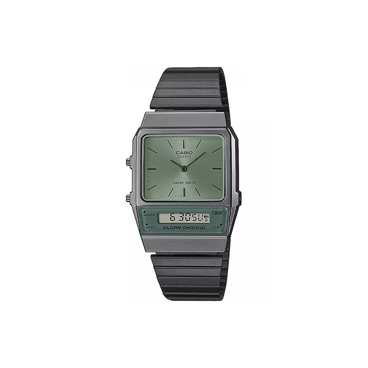 

CASIO Часы Unisex Green Watch AQ-800ECGG-3A, Green Dial