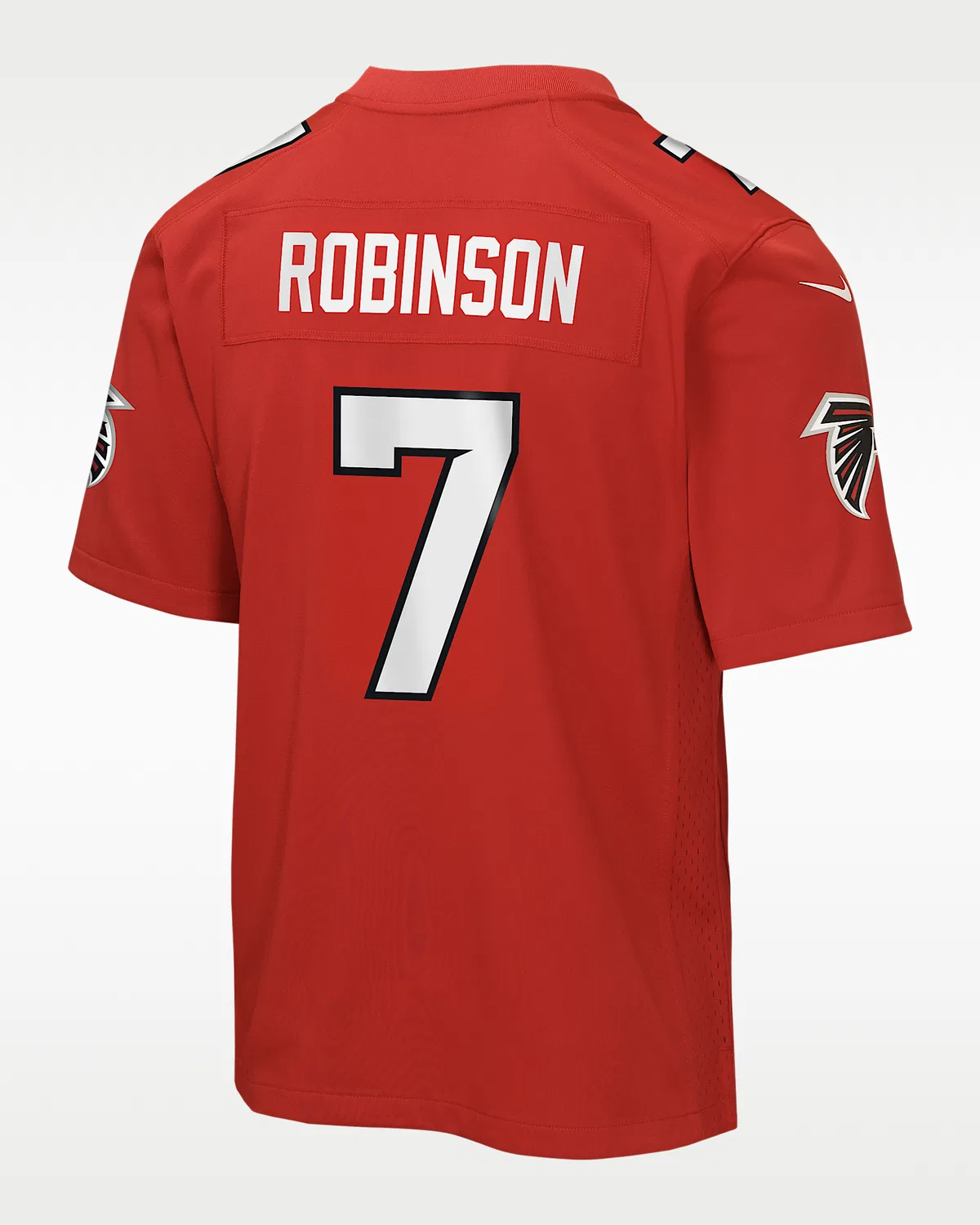 Детская футболка с коротким рукавом Bijan Robinson Atlanta Falcons, Red — фото 2