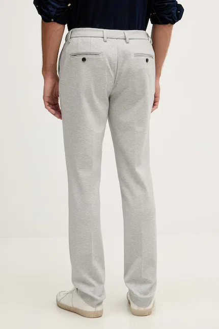 Брюки классические из костюмной ткани Tommy Hilfiger, серые — фото 3