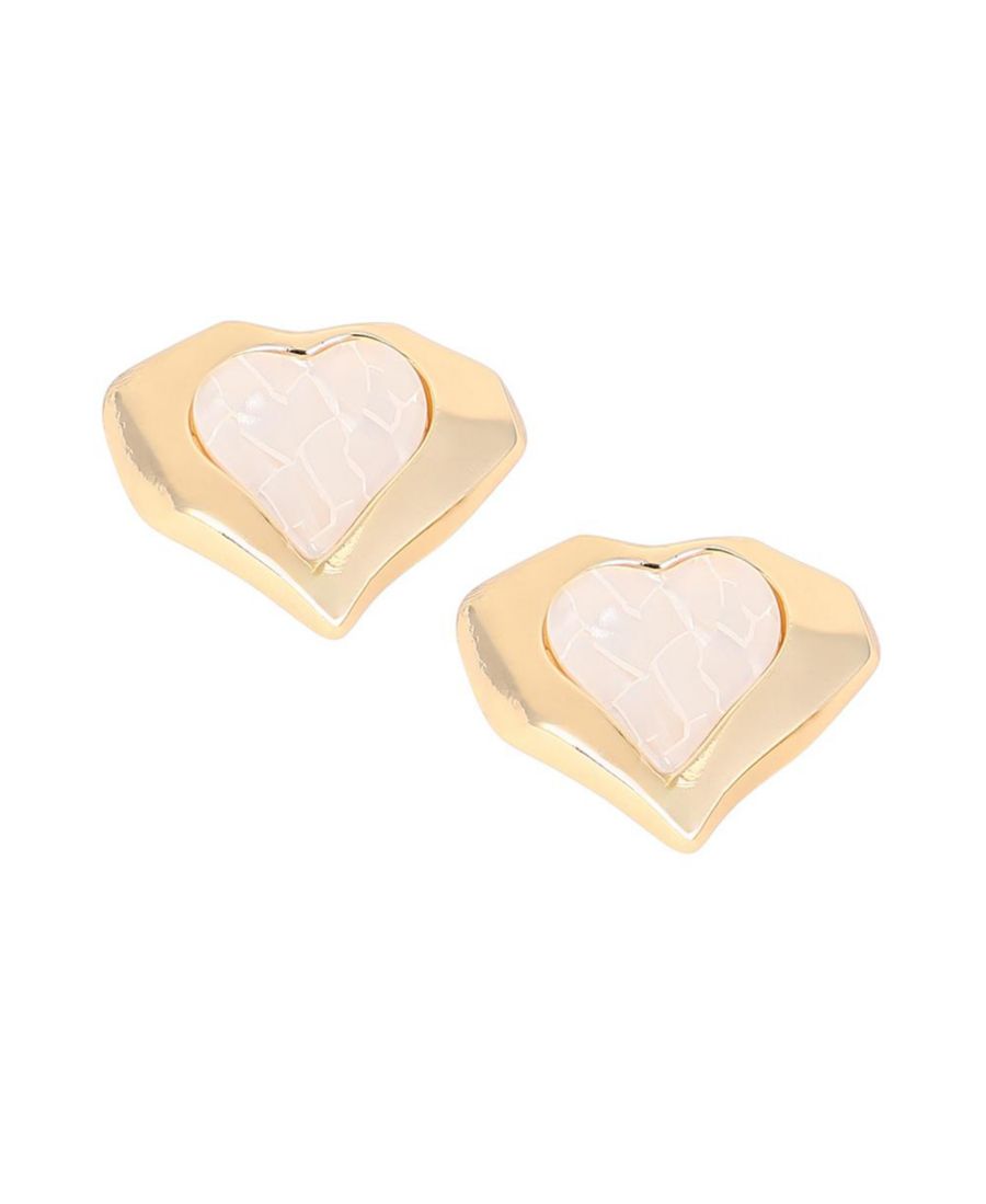 

Женские серьги-гвоздики The Coeur-Edge - Калифорнийское золото SOHI, Gold