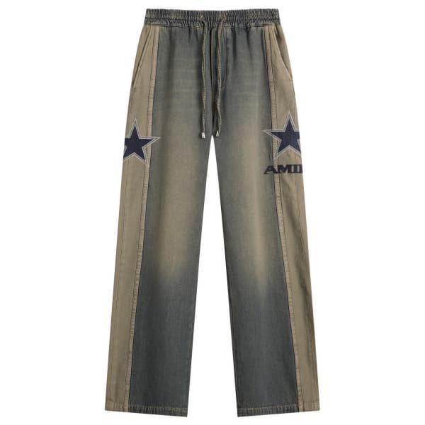 

Спортивные джинсовые брюки Amiri, Worn Slate