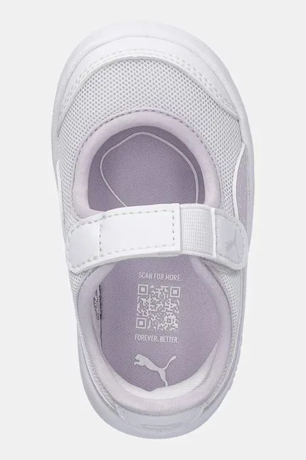 Кроссовки детские Courtflex v3 Lina V Puma, белый — фото 4