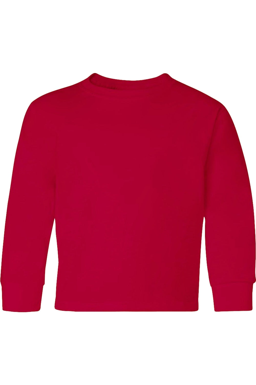 

Футболка JERZEES Dri-Power Youth с длинным рукавом 50/50, цвет true red