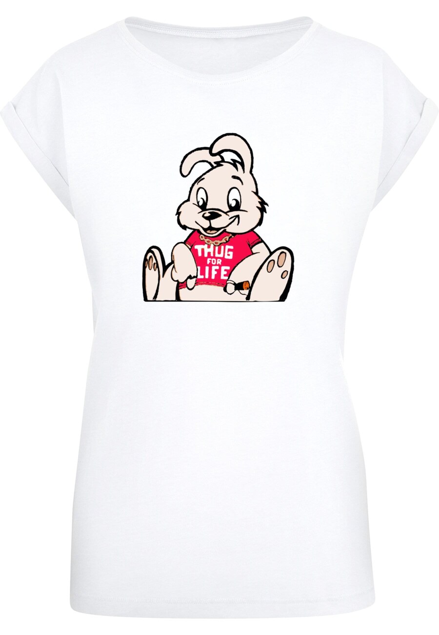 

Рубашка Merchcode Brandalised - Bunny Circle, белый