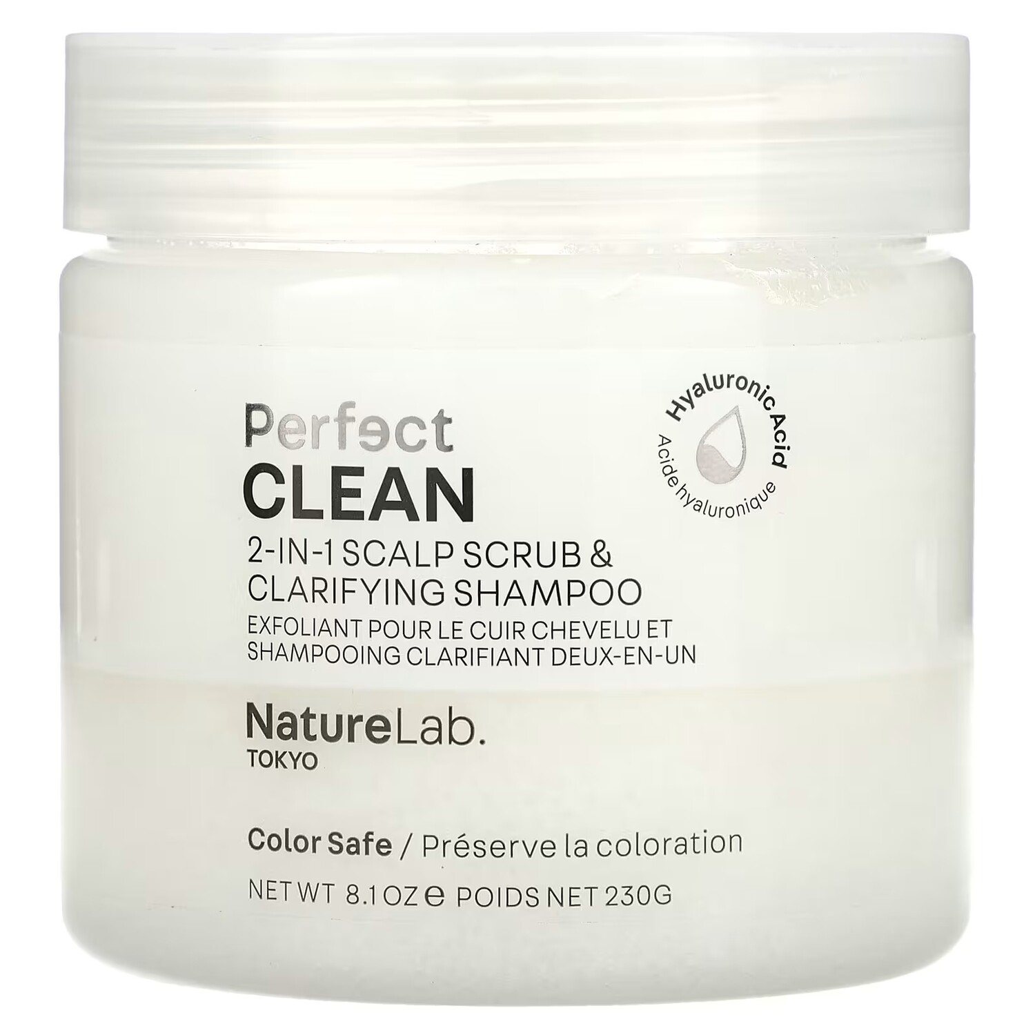 

Скраб для кожи головы и осветляющий шампунь 2-в-1 NatureLab Tokyo Perfect CLean, 230 г