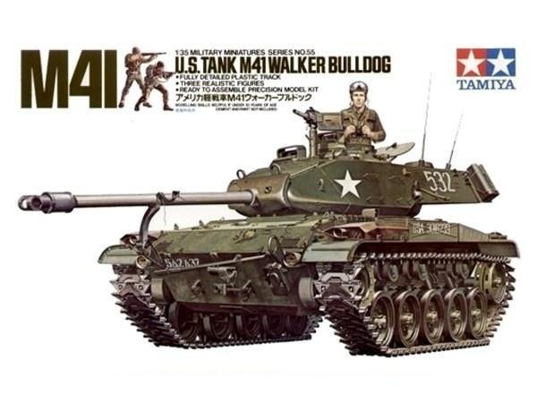 

Тамия, США M41 Уокер Бульдог Tamiya