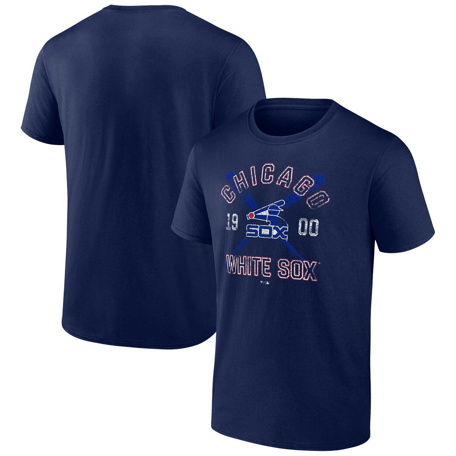 

Мужская темно-синяя футболка с логотипом Fanatics Chicago White Sox Second Wind, Синий, Мужская темно-синяя футболка с логотипом Fanatics Chicago White Sox Second Wind