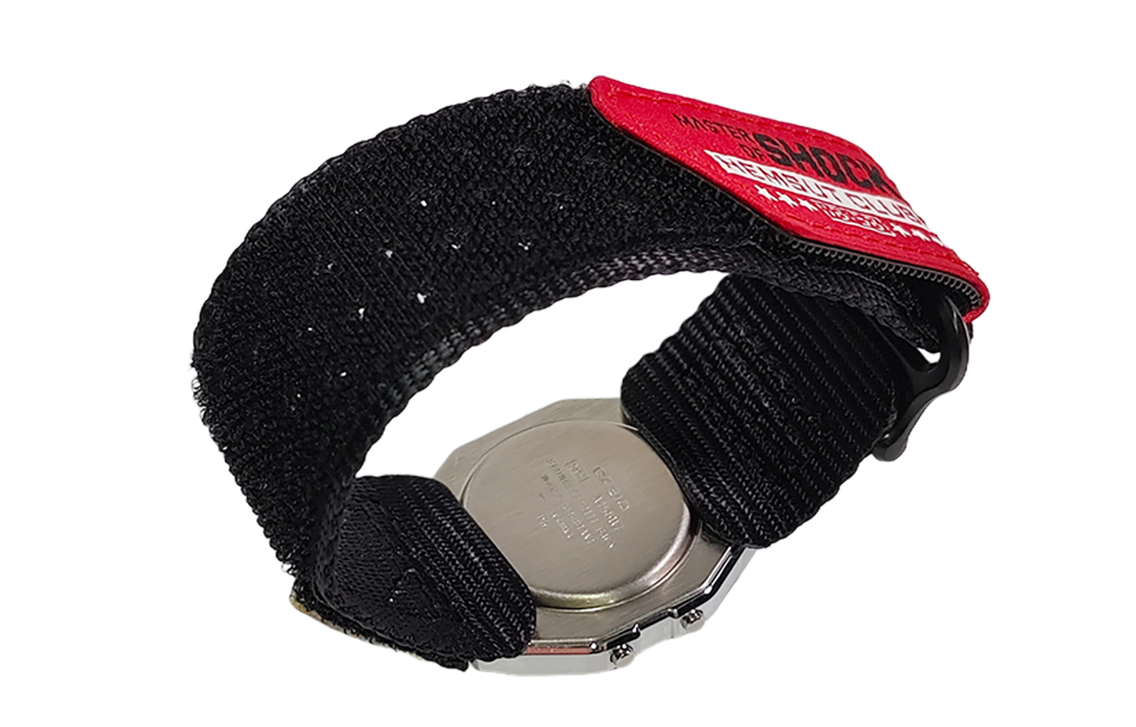 

CASIO Ретрофит серия электронный механизм нейлоновый ремешок часы мужские gold циферблат