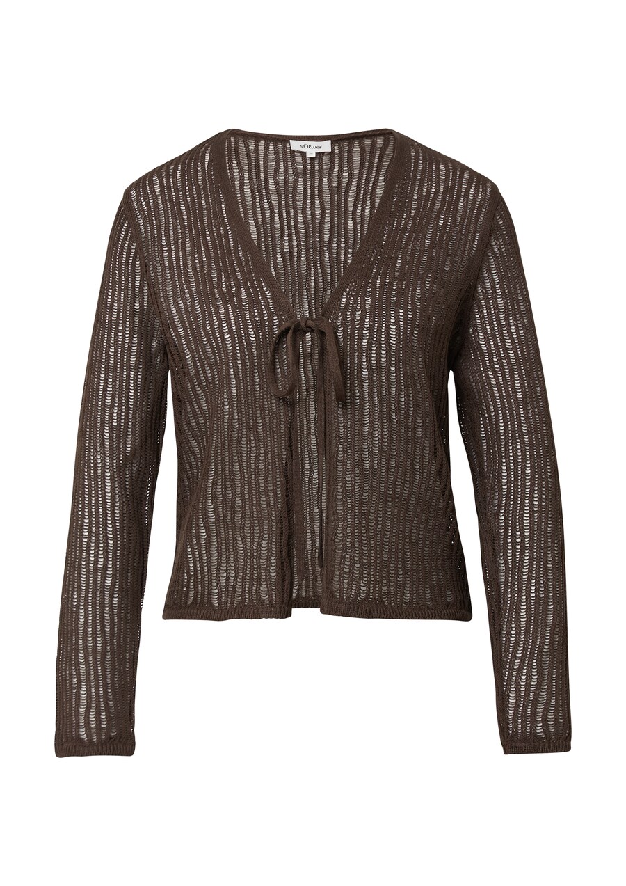 

Вязаный кардиган s.Oliver, Dark brown