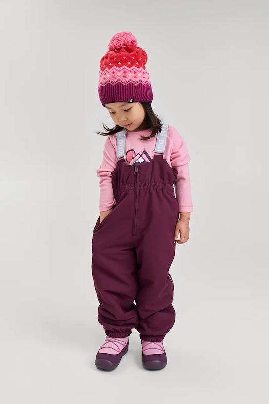 

Детская шерстяная шапка Pohjoinen Reima, фиолетовый