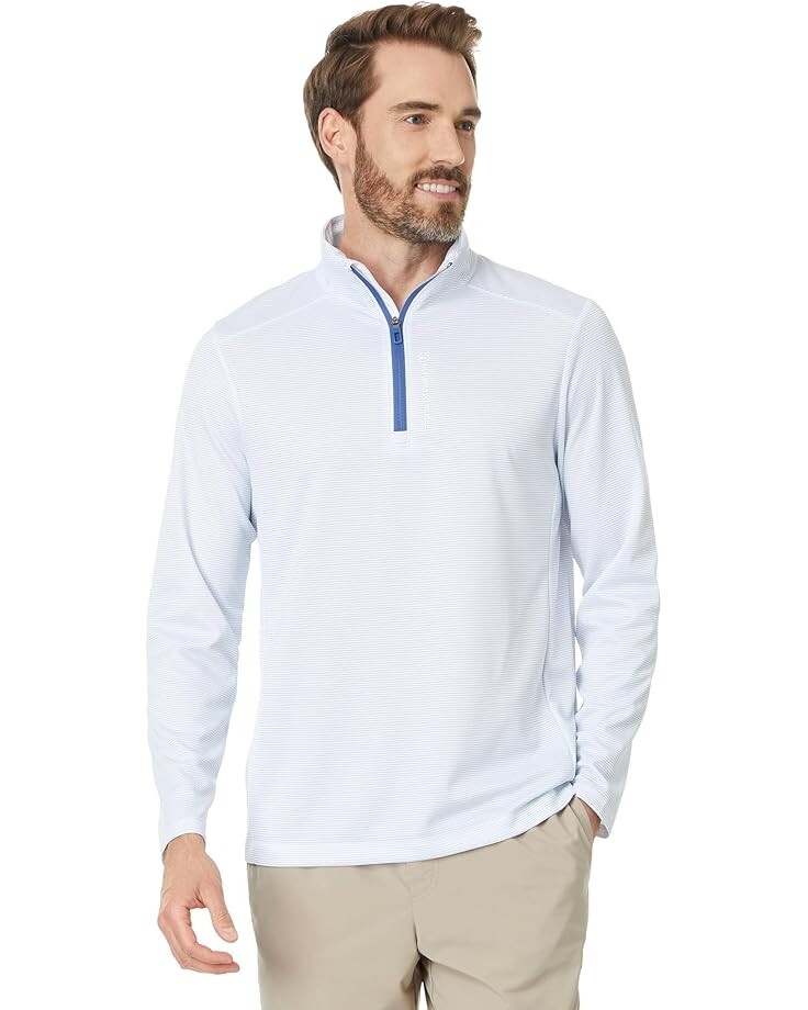 

Толстовка Vineyard Vines Sankaty Quarter-Zip, цвет White Cap