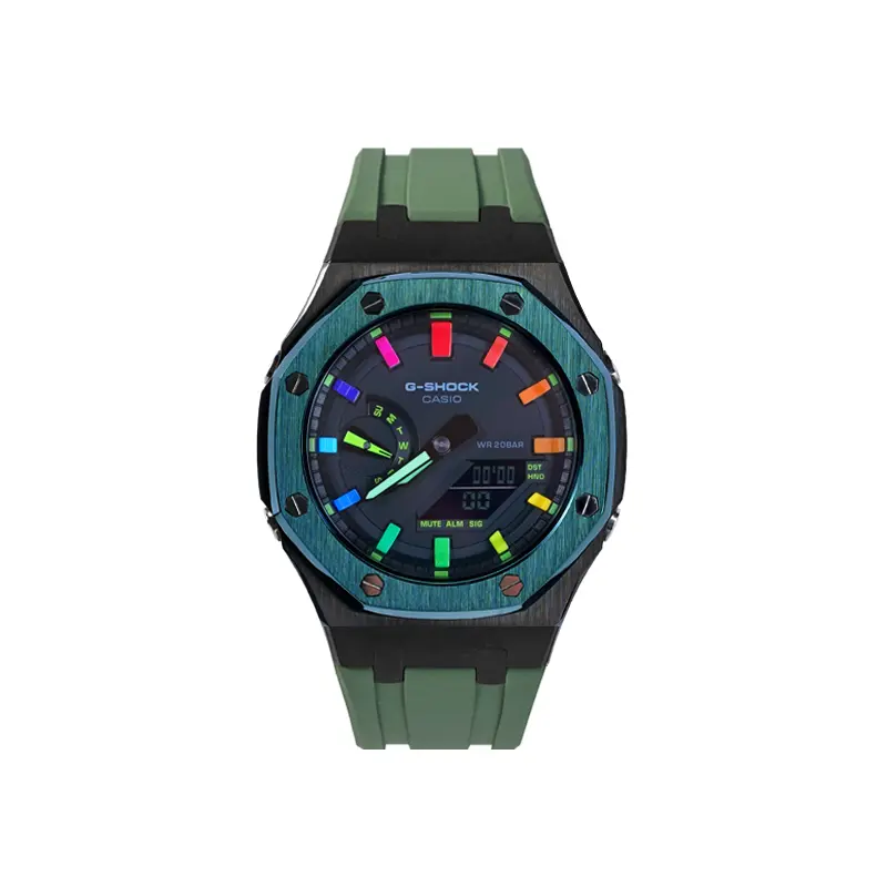 

CASIO Часы Men Liquid Crystal/Analog Dual Display Series Black Watch