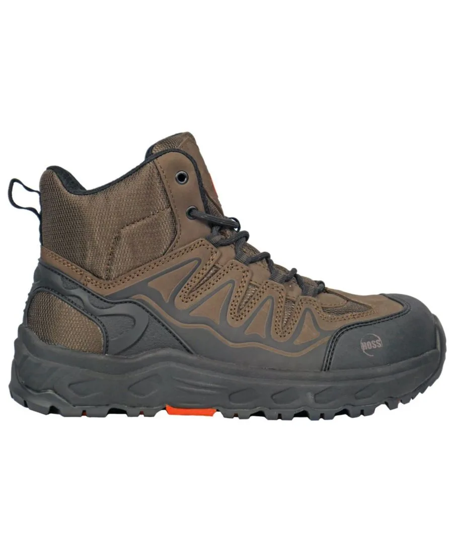 Мужские рабочие ботинки Eric Hi с композитным носком и клиновидной подошвой Hoss Boot Company, коричневый — фото 2