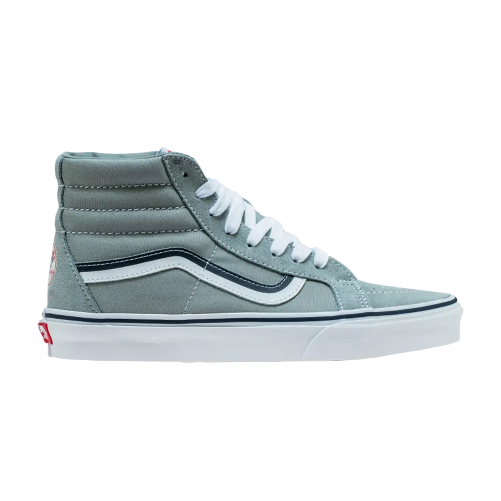 Кроссовки MLB x Sk8 Hi Reissue Vans, серый