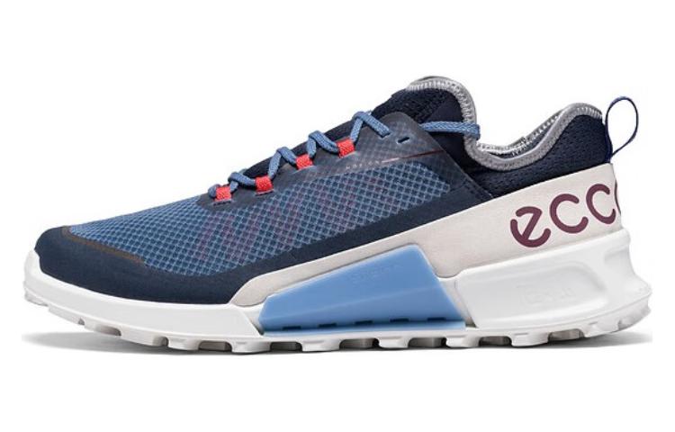 

Ecco Дышащие низкие спортивные повседневные кроссовки Step 2.1 Series, мужские, цвет "океанский синий"
