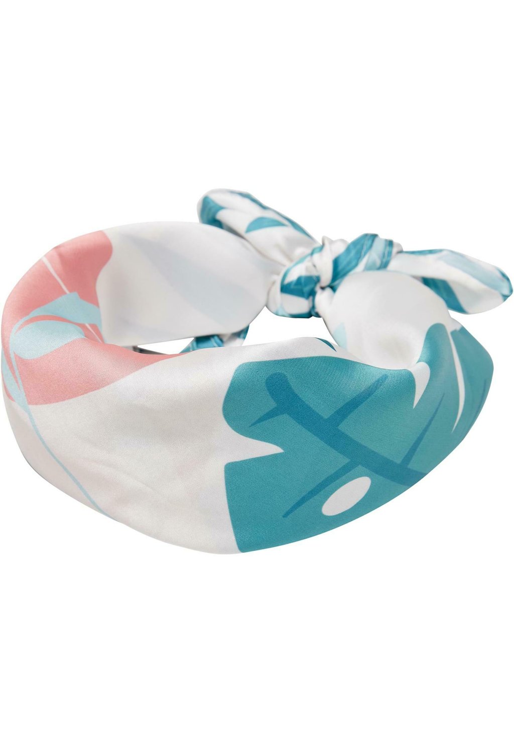 

Шарф BIG SATIN BANDANA Urban Classics, цвет turquoise floral