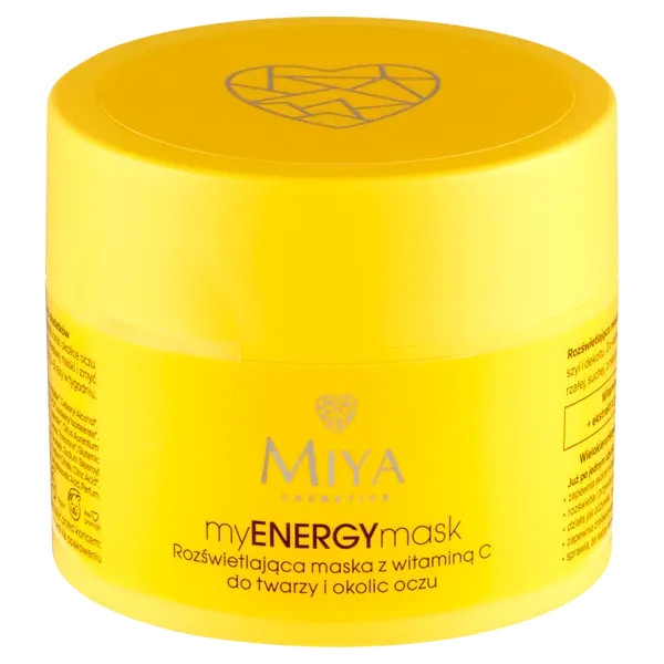 Маска для лица Miya Cosmetics — Осветляющая с витамином С для лица и области вокруг глаз, Myenergymask, 50 мл — фото 2