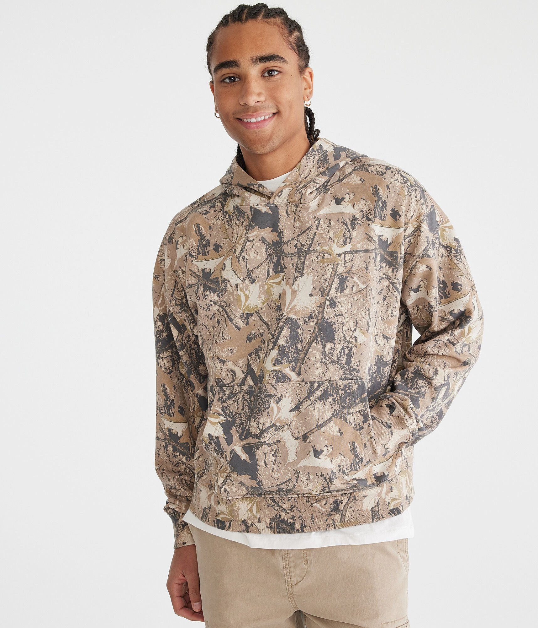 

Толстовка с капюшоном Aeropostale Woodland Camo с капюшоном, цвет multi 901
