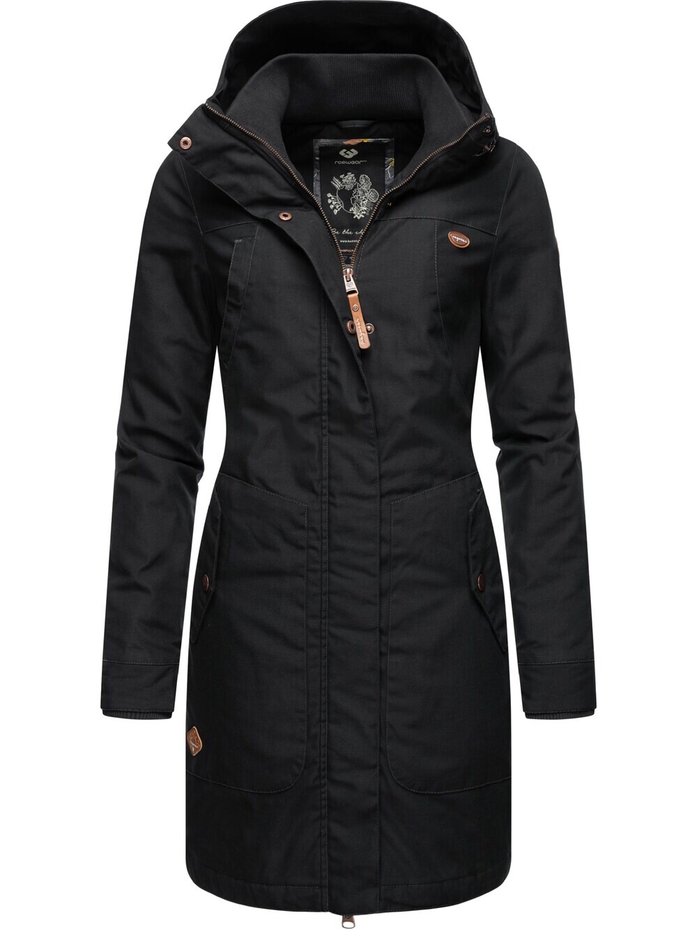 

Плащ Ragwear Jannisa, черный
