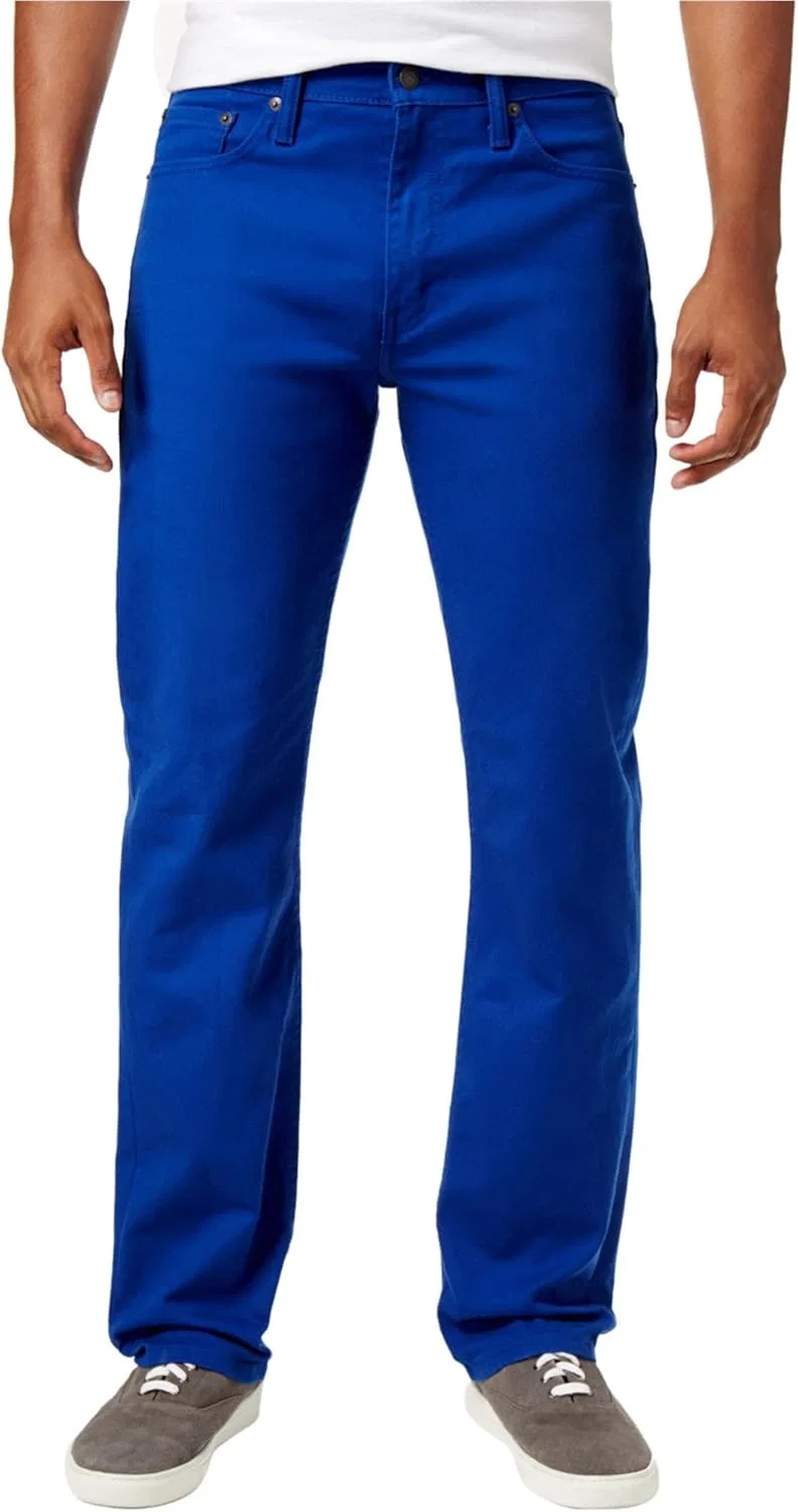 Джинсы slim straight LEVIS, Sodalite Bull Denim - Stretch