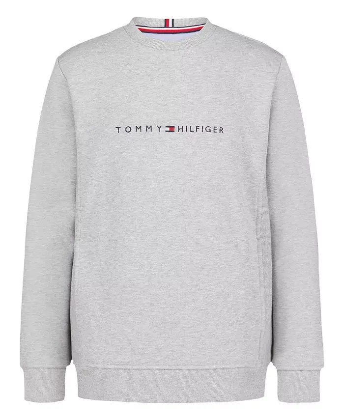 

Мальчиковый свитшот с круглой горловиной размер 2T-7 Tommy Hilfiger, черный