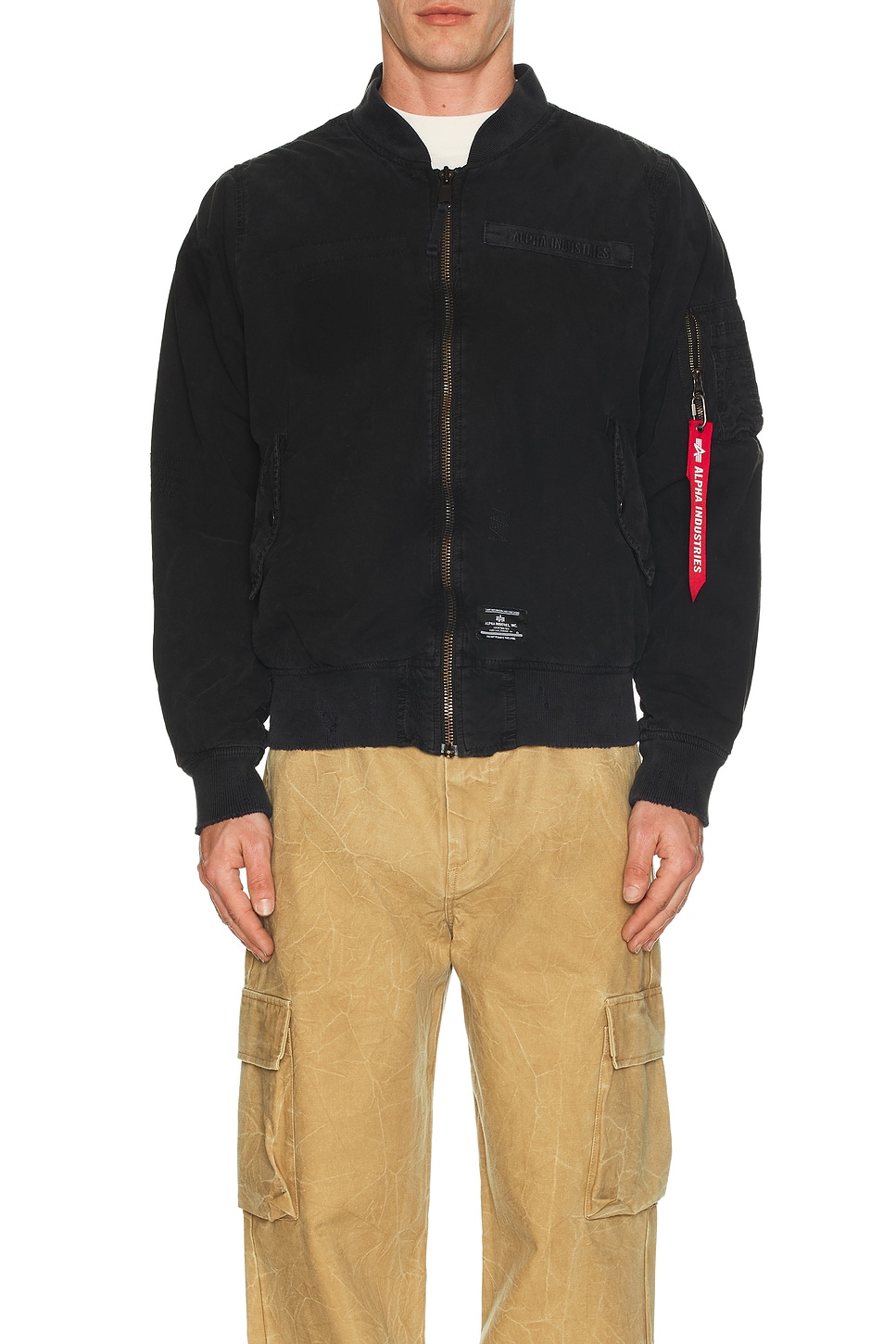 

Летная куртка L-2B Rip And Repair Alpha Industries, Black