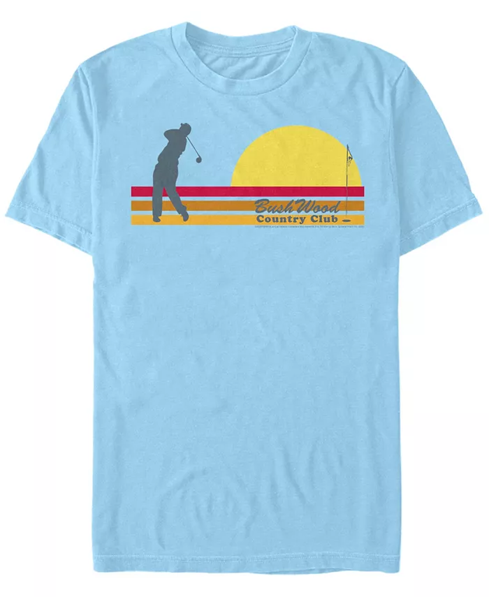 

Мужская футболка с коротким рукавом Caddyshack Country Club в полоску Fifth Sun, синий