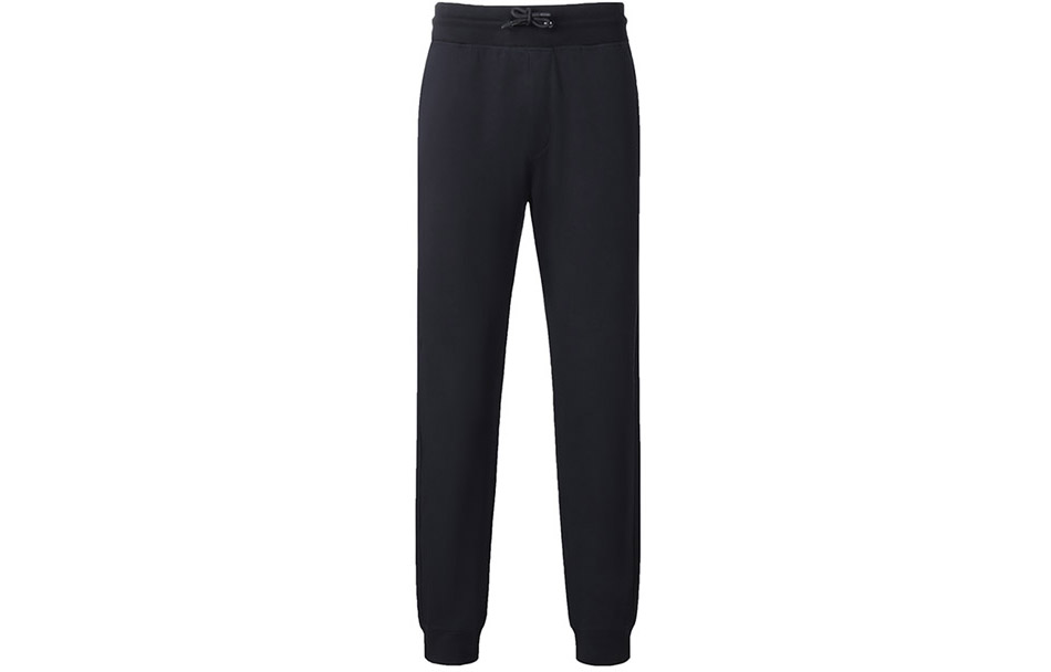 

Вязаные спортивные штаны мужские черные EMPORIO ARMANI