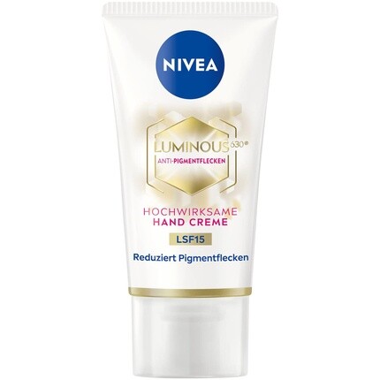 

Крем для рук Luminous 630 с SPF15 50мл, Nivea