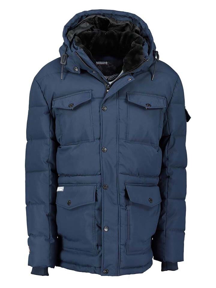 

Парка Geographical Norway Parka Corlas, темно-синий