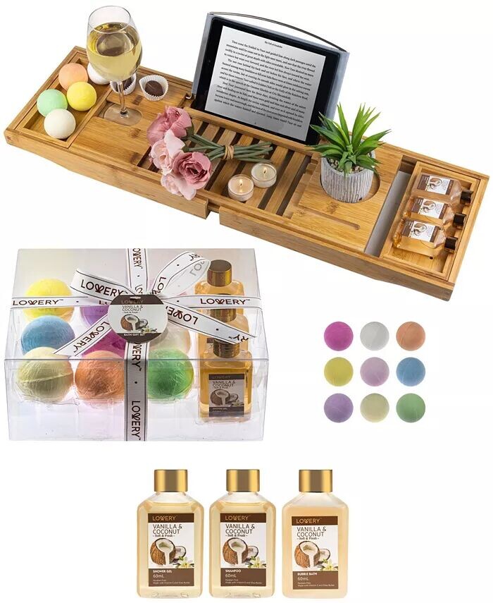 

Подарочный набор Caddy для ванны Vanilla Coconut, 13 предметов Lovery