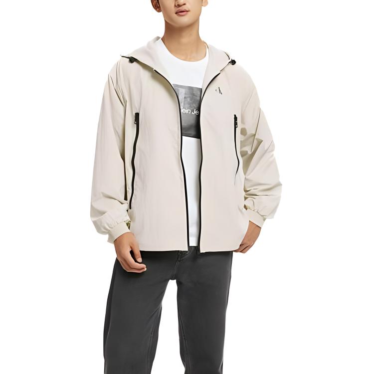 Calvin Klein Куртка мужская ACF светло-бежевая, ACF-Light Khaki — фото 3