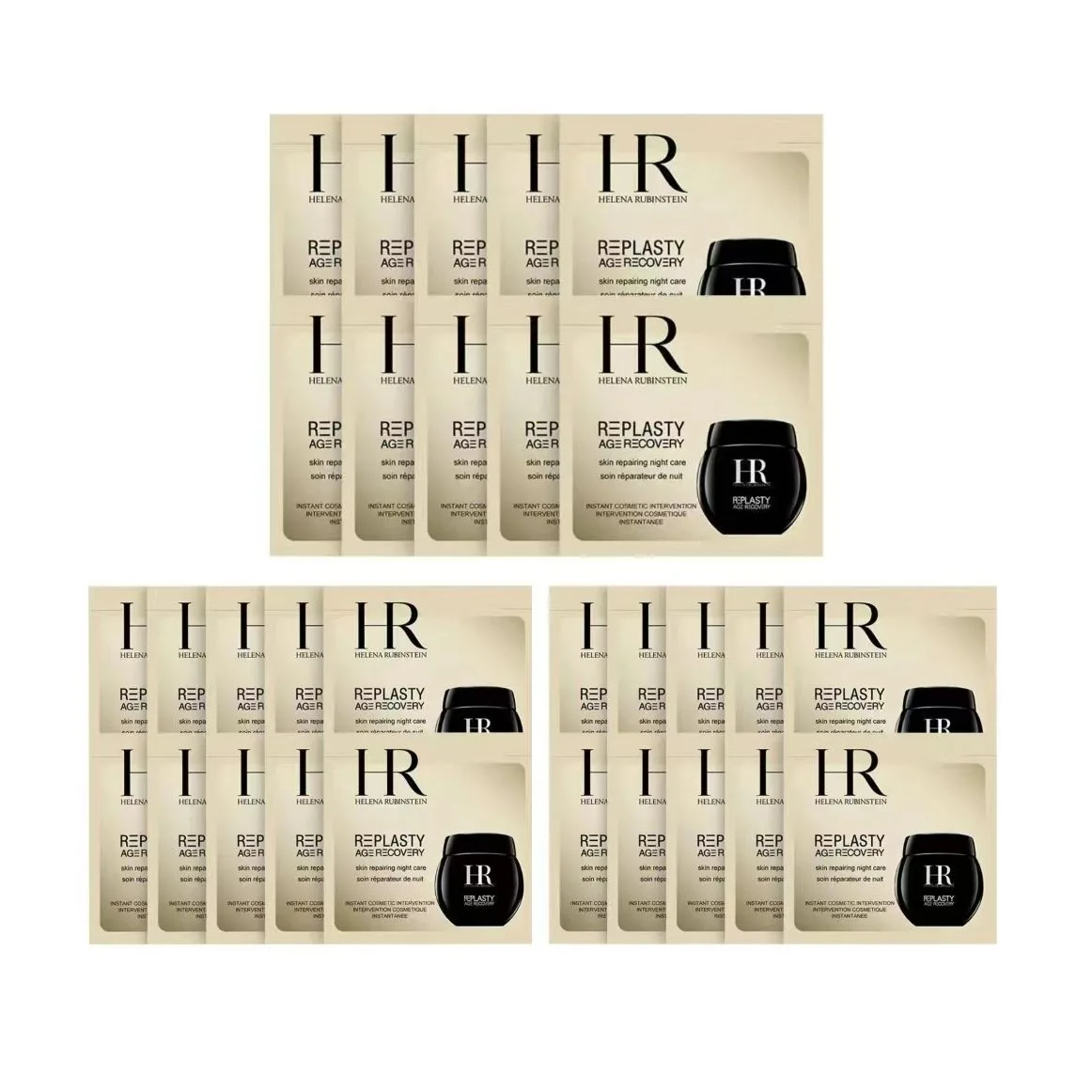 HELENA RUBINSTEIN Черный набор для путешествий с бинтами/пробный набор унисекс, 1.5ml*30