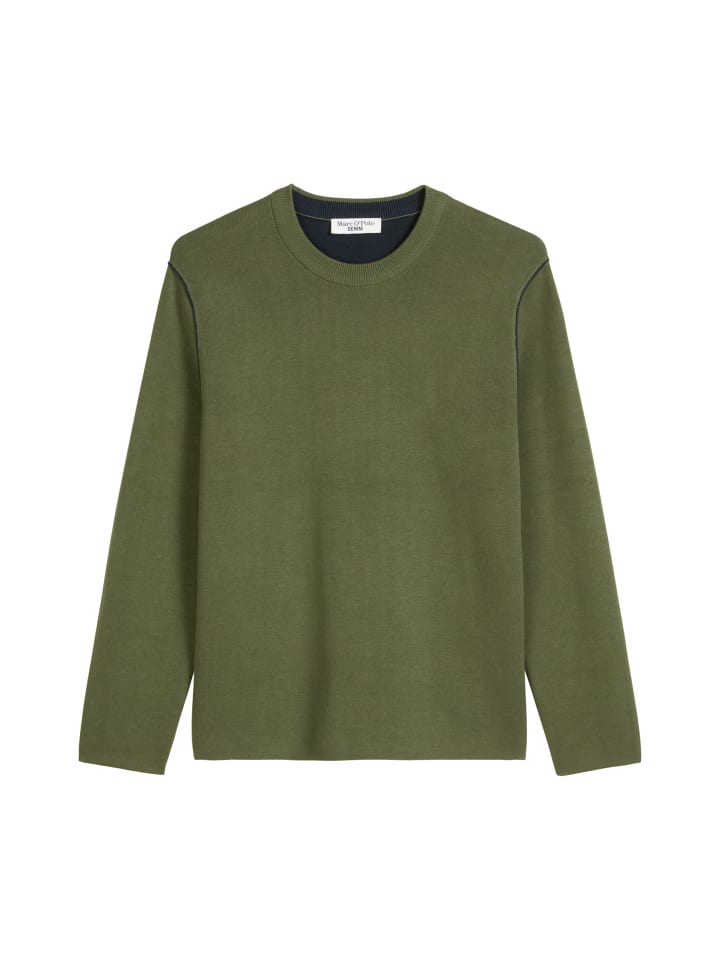 

Marc O'Polo DENIM Обычный пуловер цвета «Темный мох»