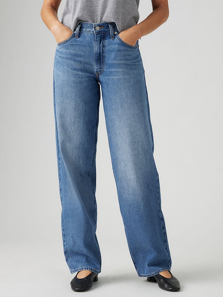 Женские мешковатые джинсы Levi'S Dad Levi'S, цвет heavy check — фото 3