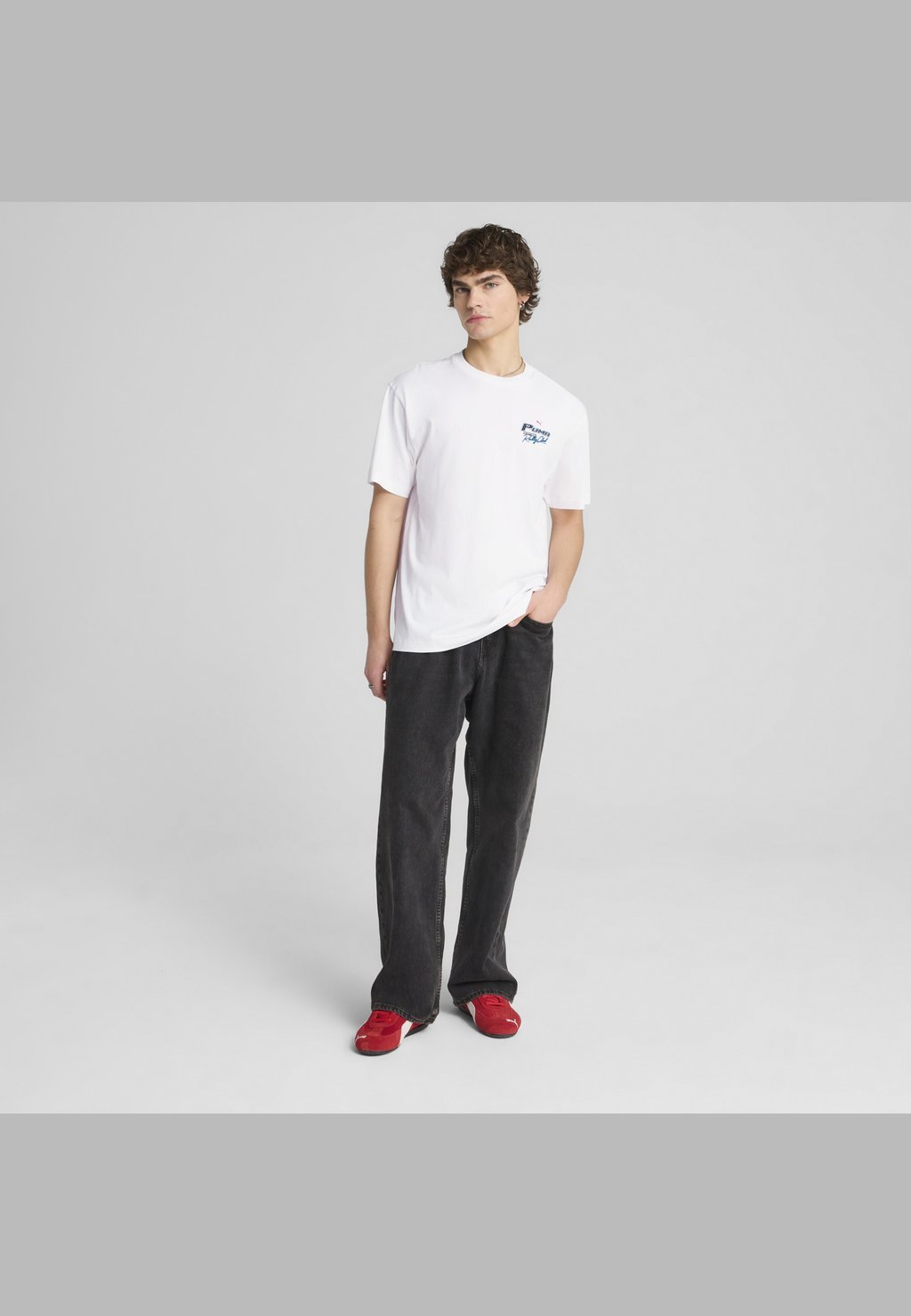 

Футболка с принтом GRAPHICS MOTO TEE Puma, белый