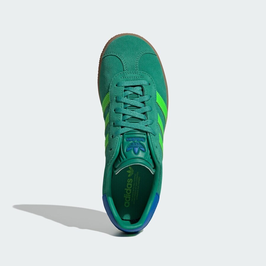 Кроссовки ADIDAS ORIGINALS Sneakers Gazelle, зеленый — фото 3