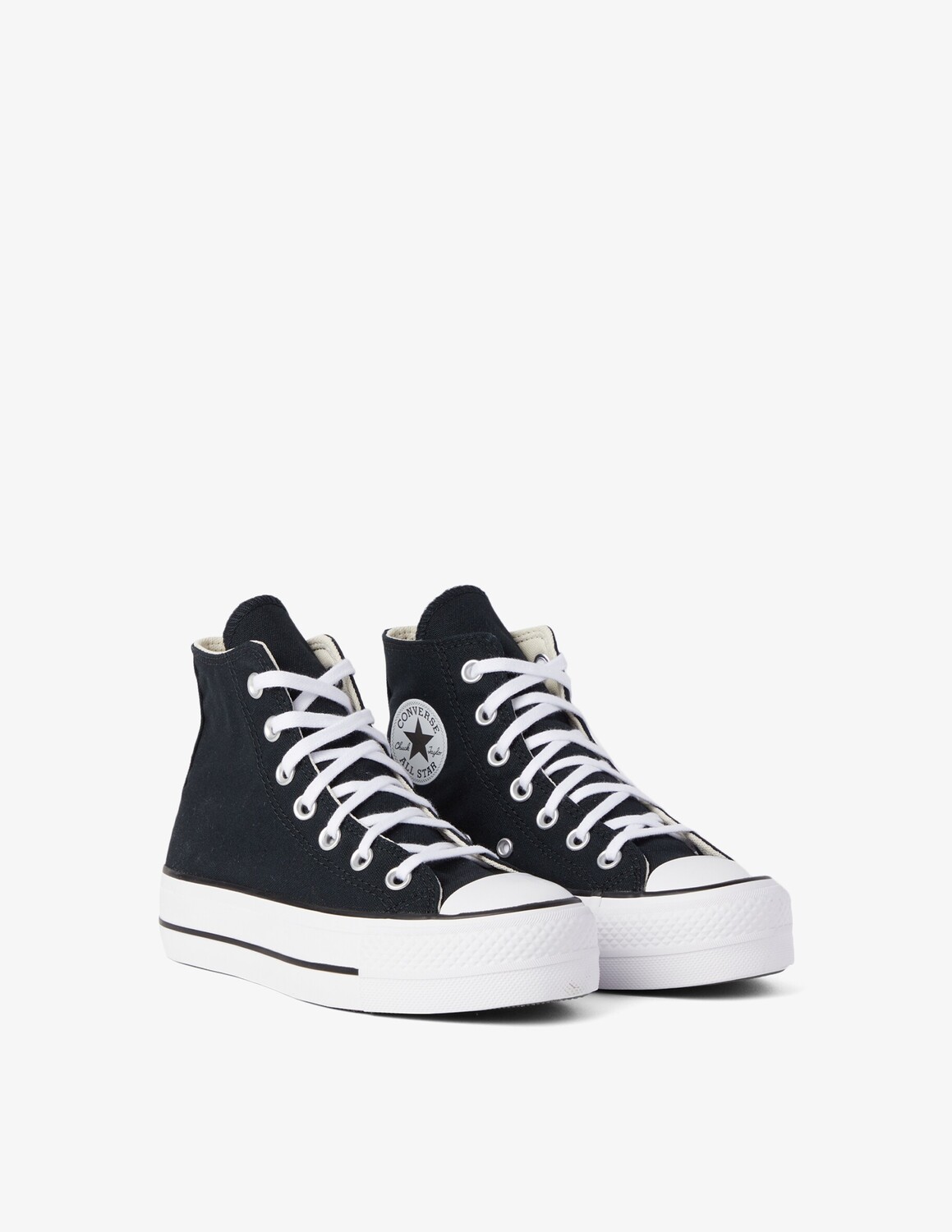 Кроссовки Chuck Taylor All Star на платформе Converse, черный — фото 2