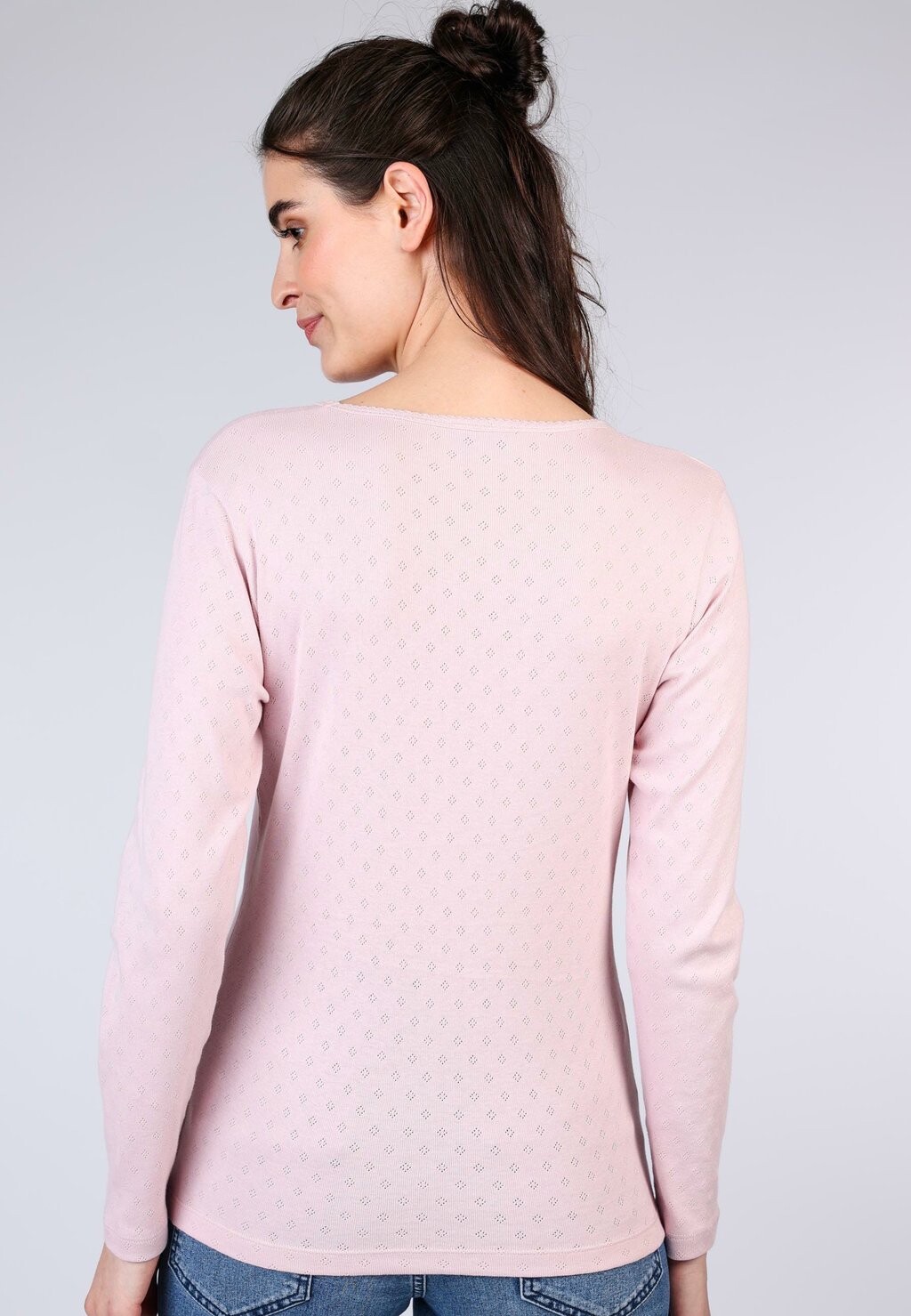 

Топ с длинными рукавами Sorgenfri Sylt, цвет Rose Gold-Coloured