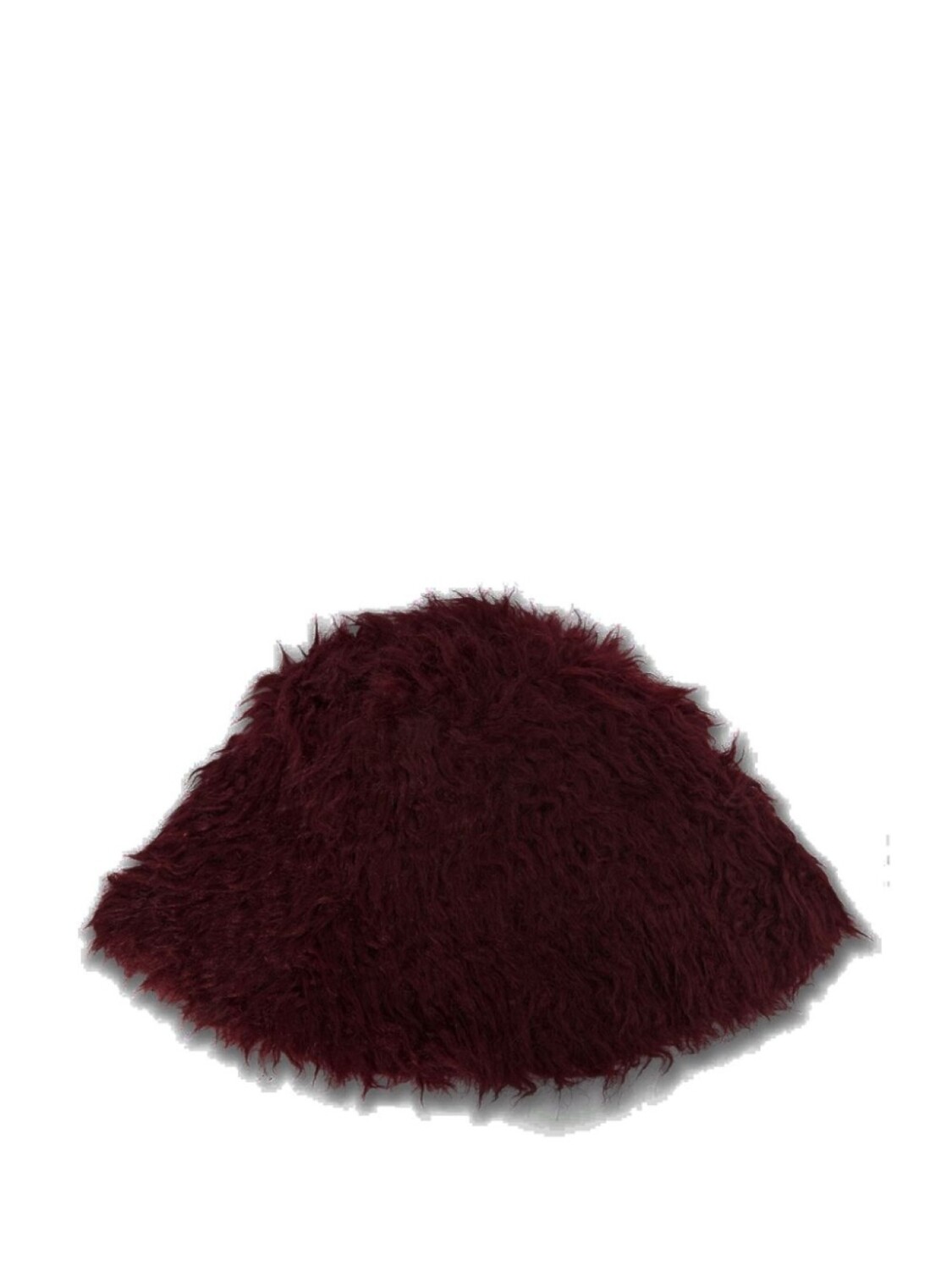 

Шапка из искусственной овчины MSGM, красный