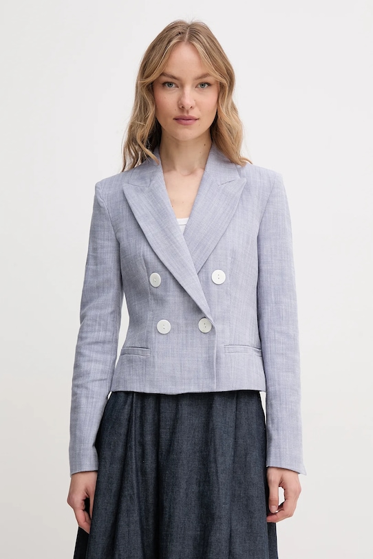 

Хлопковый пиджак Pedro Del Hierro, синий