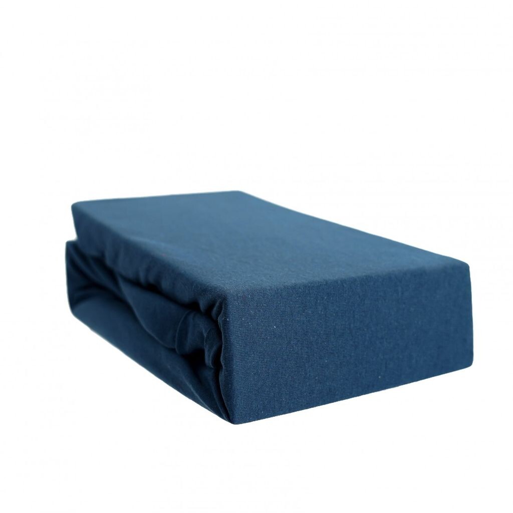 

Простыня трикотажная, 100% хлопок, 90-100х200 см + эластичный низ 25 см темно-синего цвета COFI 1453, Синий, Простыня трикотажная, 100% хлопок, 90-100х200 см + эластичный низ 25 см темно-синего цвета COFI 1453