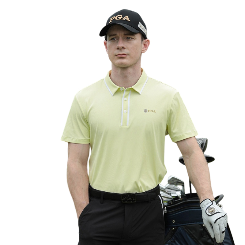 

Мужская поло PGA, светло-желтый