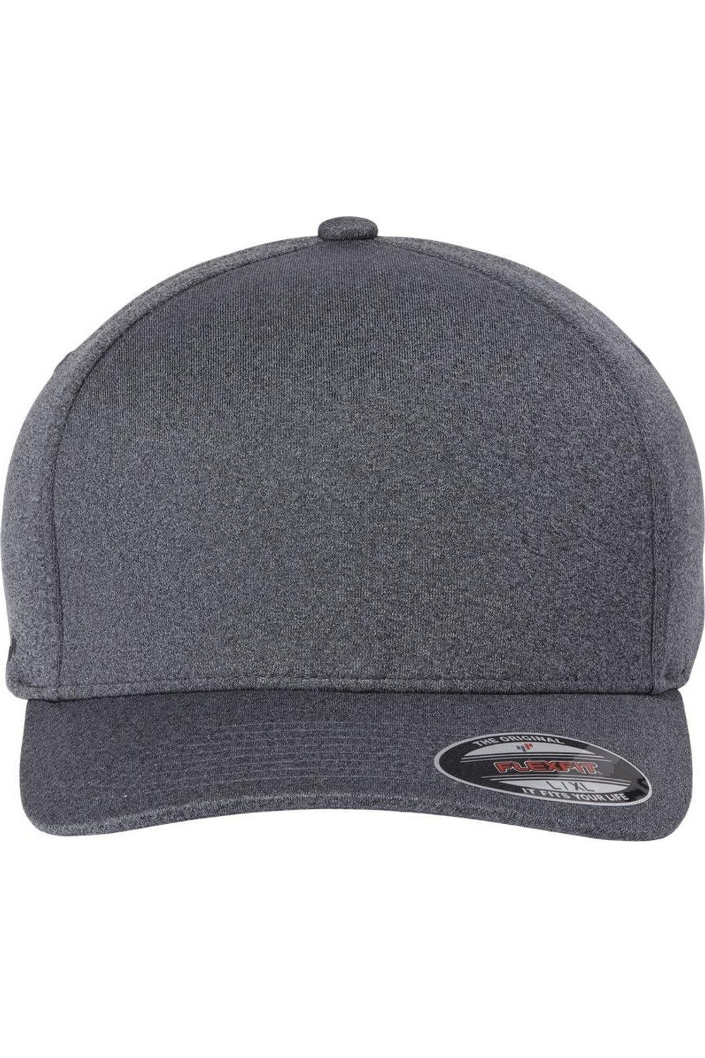 

Меланжевая кепка Flexfit Unipanel, цвет melange dark grey