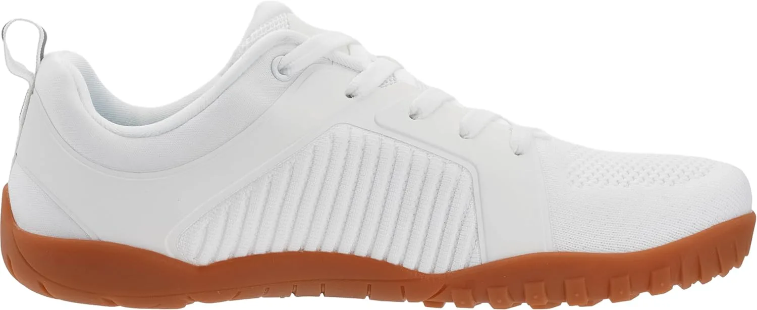 

Мужские кроссовки для трейл-раннинга WHITIN с эффектом босоножки | Широкий носок | Подошва с нулевым перепадом | Оптимальное сцепление, белый