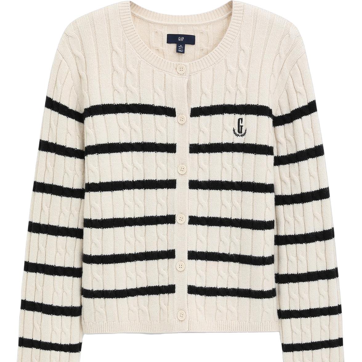 

GAP Трикотаж Women's Black White Stripes