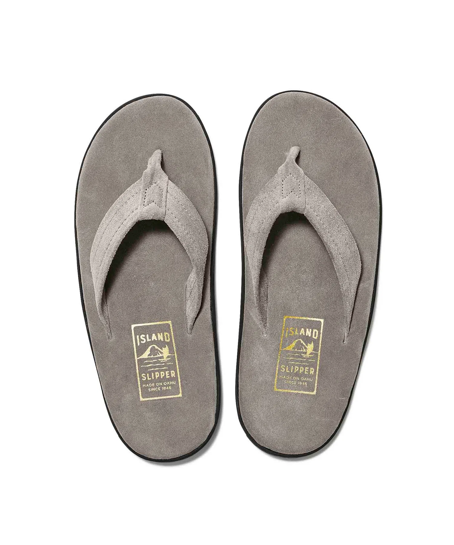 Мужские и женские сандалии ISLAND SLIPPER PB203 SUEDE CHARCOAL