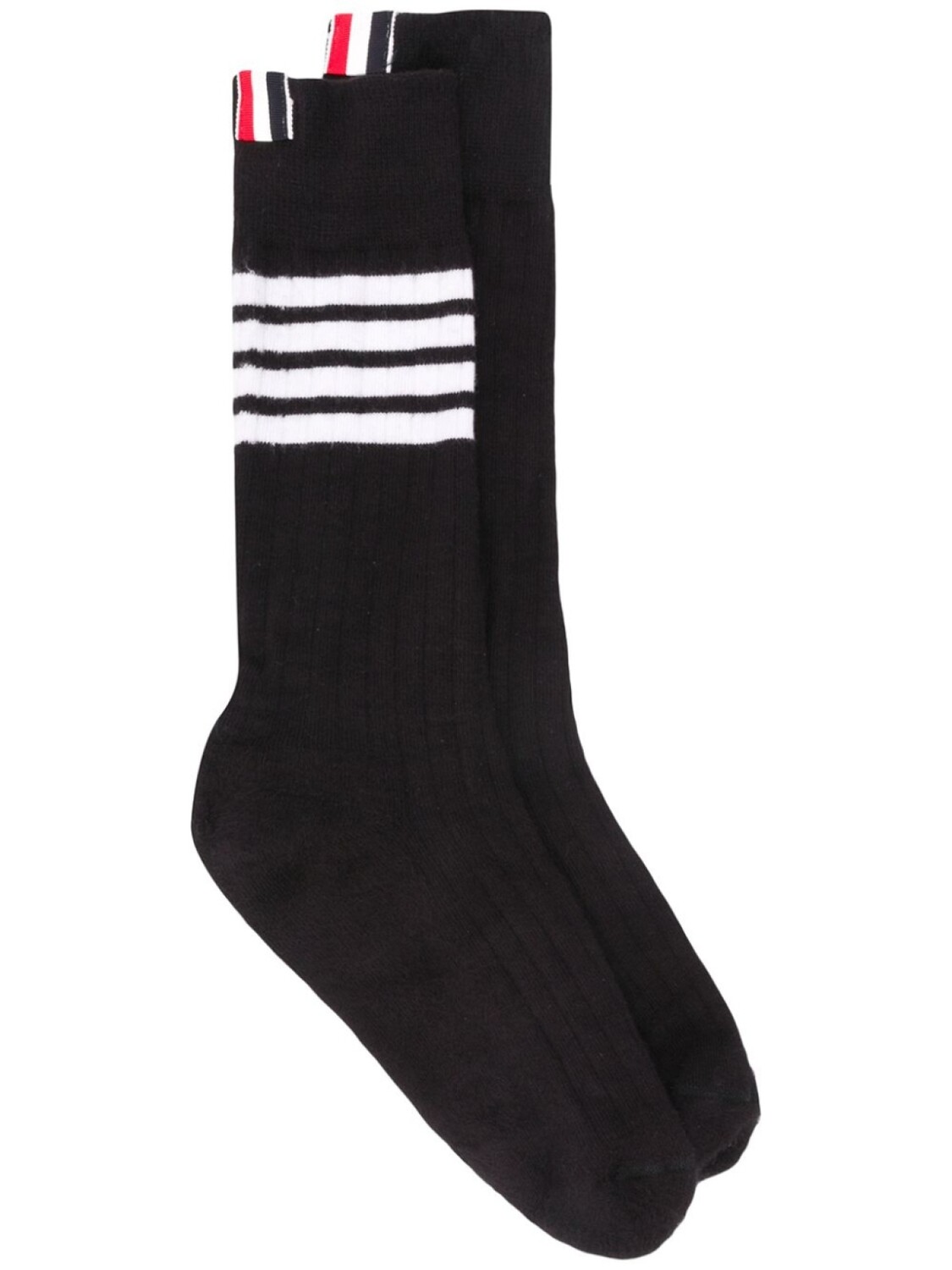

Thom Browne носки с полосками 4-Bar, черный