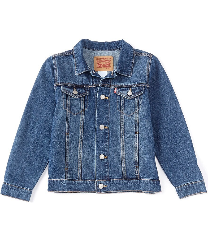

Джинсовая куртка Levi's Big Boys 8-20, синий