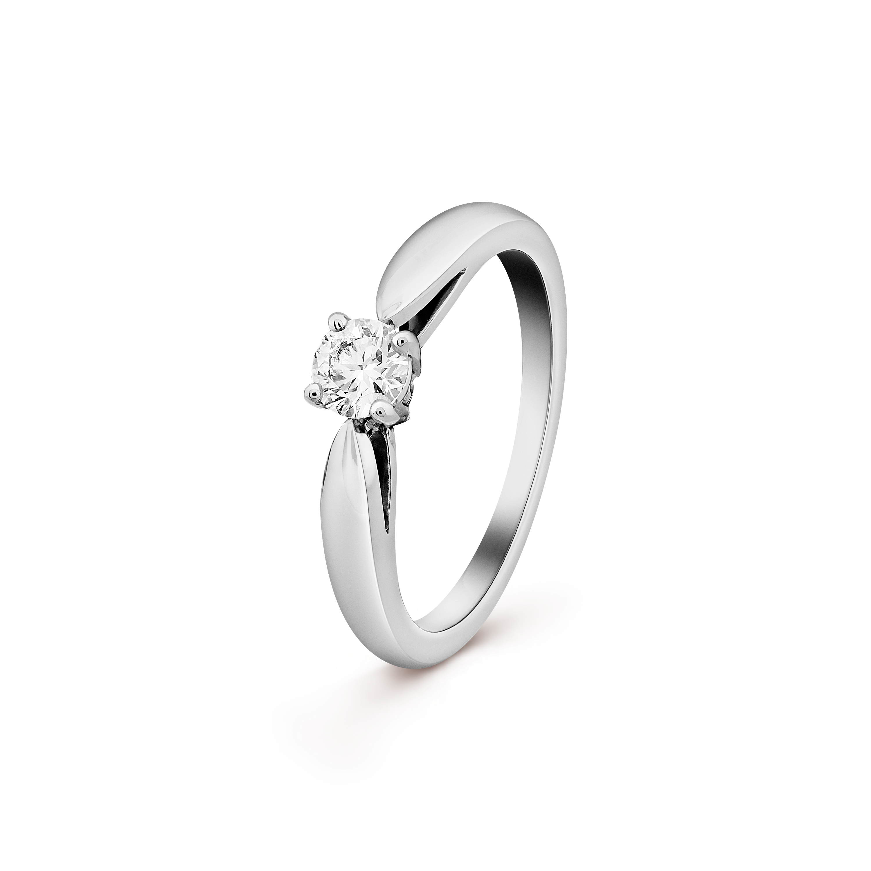 

Кольцо Van Cleef & Arpels Bonheur 0.30 ct EVVS2, платина, бриллиант